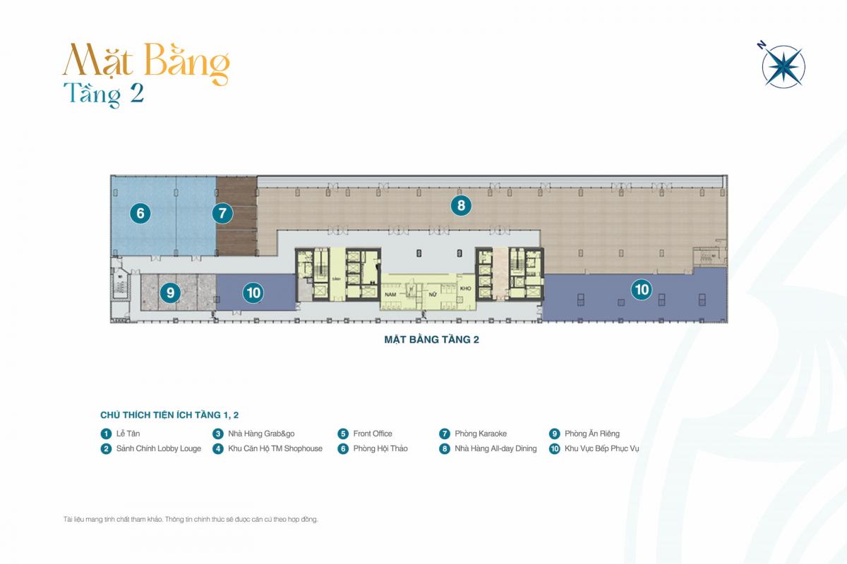 Mặt bằng Vũng Tàu Centre Point tầng3